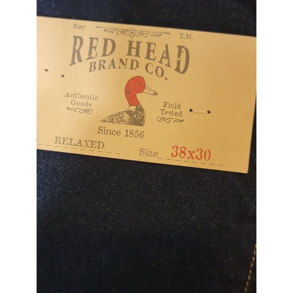 Red Head Brand Co. Denim Blue Jeans Size‎ 38X30 Relaxed Fit Straight Leg - Picture 8 of 8